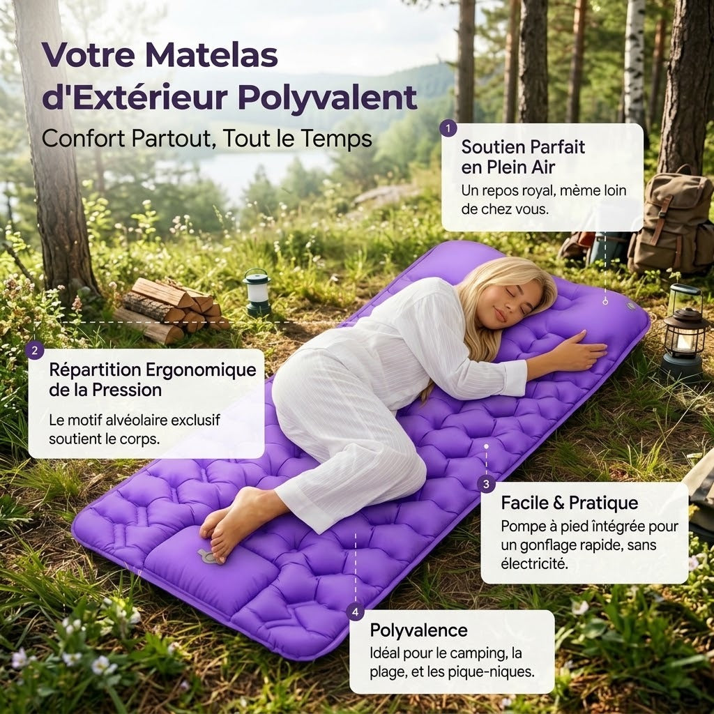 VOTRE CHEMIN VERS DES ESCAPADES EN PLEIN AIR PLUS CONFORTABLES ET DES MOMENTS INOUBLIABLES
